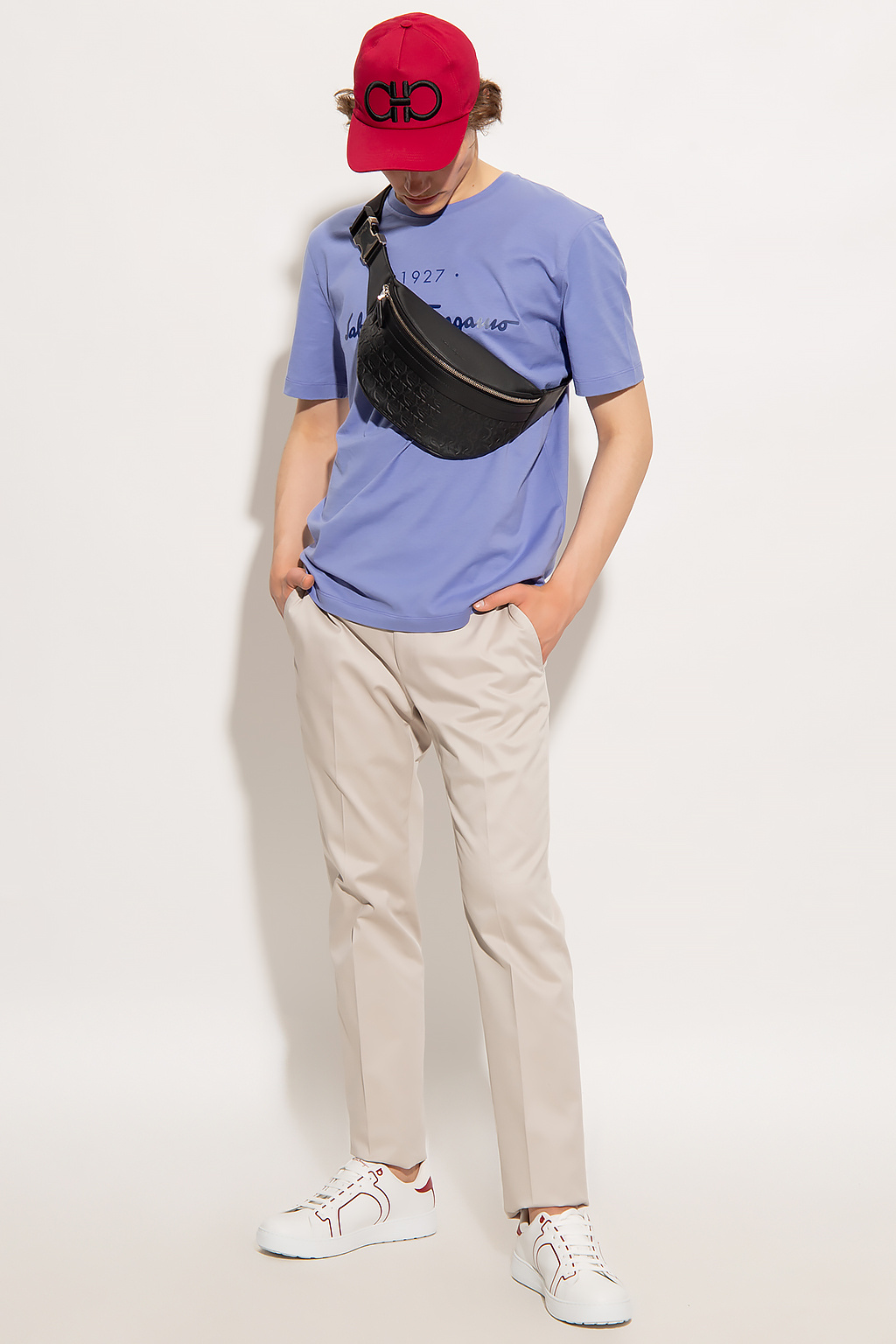 shirt with logo Salvatore Ferragamo - T